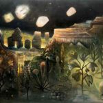 Night in Plaza Blanca, 2019