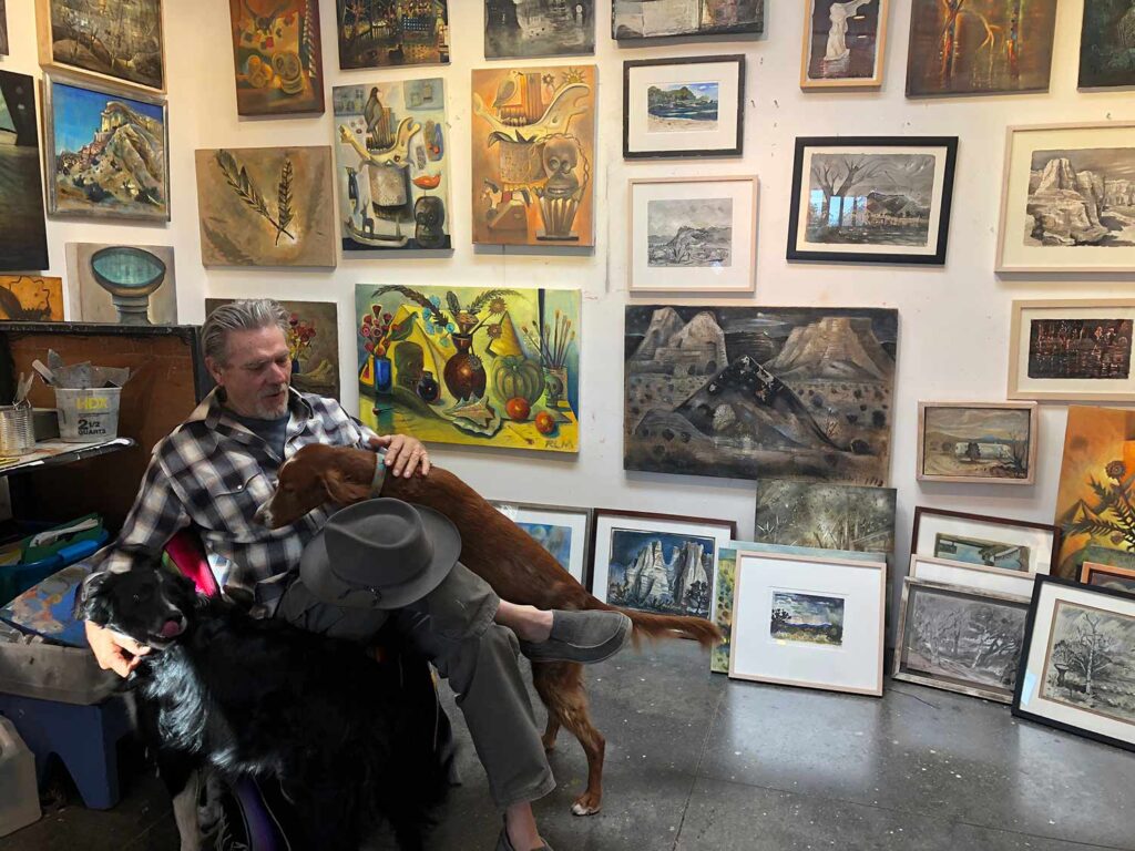 Ron Milhoan New Mexico Contemporary Painter